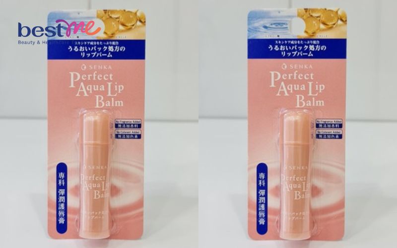 Review son dưỡng Senka Perfect Aqua Lip Balm cấp ẩm và làm hồng môi - 5