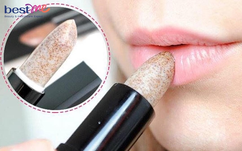 Review son tẩy tế bào chết môi E.L.F Lip Exfoliator làm mềm môi - 3