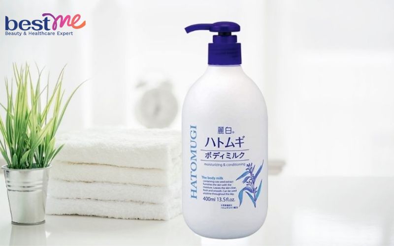 review-sua-duong-the-hatomugi-ban-dem-400ml-co-tot-khong-4 Review sữa dưỡng thể Hatomugi ban đêm 400ml có tốt không? - 4