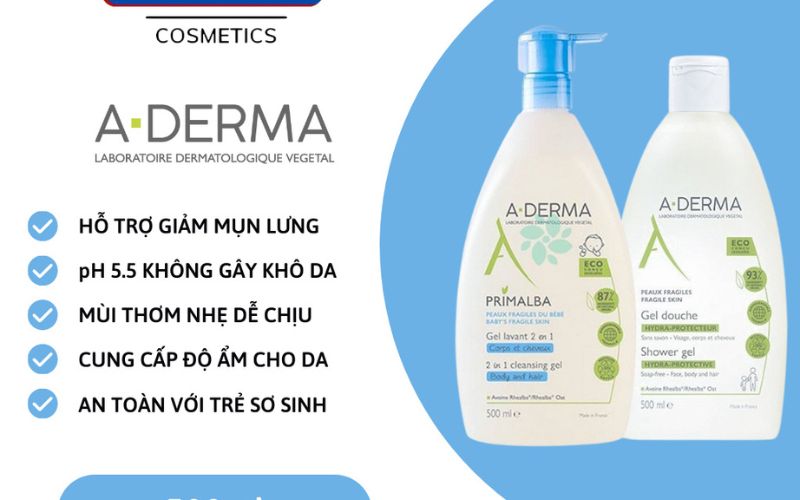 review-sua-tam-aderma-cho-tre-so-sinh-cua-phap-2 Review sữa tắm Aderma cho trẻ sơ sinh của Pháp - 2