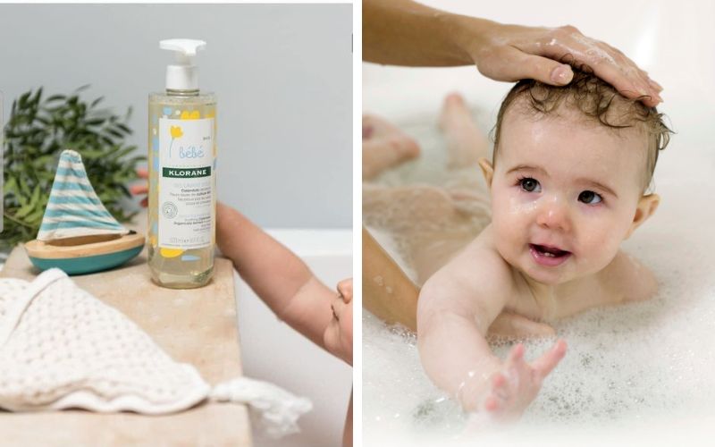 review-sua-tam-bebe-klorane-cua-phap-co-tot-khong-2 Review sữa tắm Bebe Klorane của Pháp có tốt không? - 2