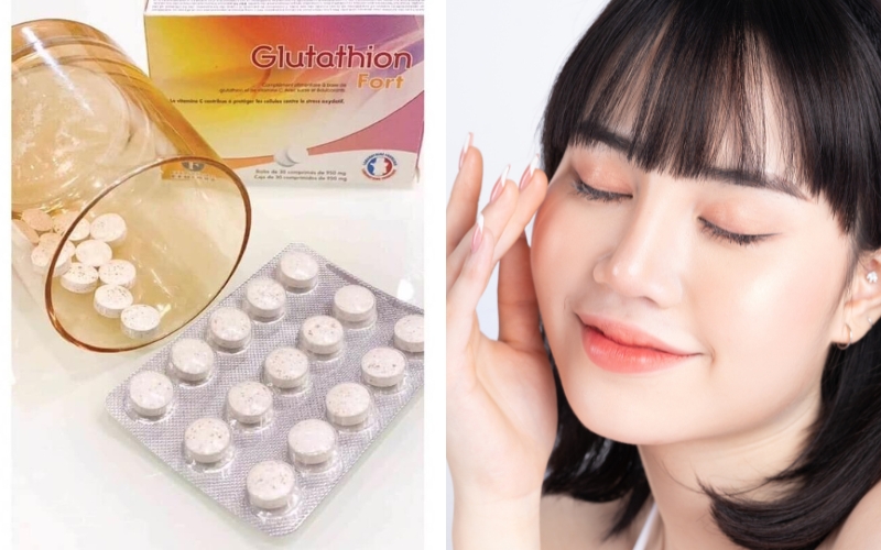 review-vien-ngam-trang-da-glutathione-fort-phap-co-tot-khong-2 Review viên ngậm trắng da Glutathione Fort Pháp có tốt không? - 2