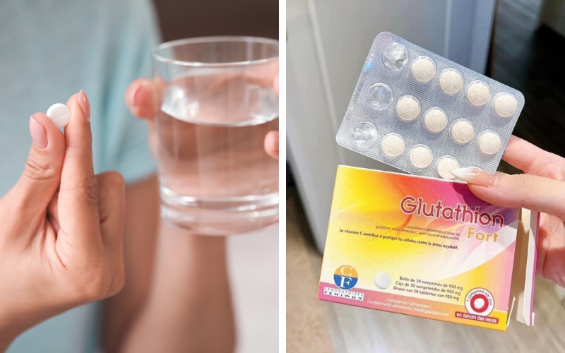 review-vien-ngam-trang-da-glutathione-fort-phap-co-tot-khong-3 Review viên ngậm trắng da Glutathione Fort Pháp có tốt không? - 3