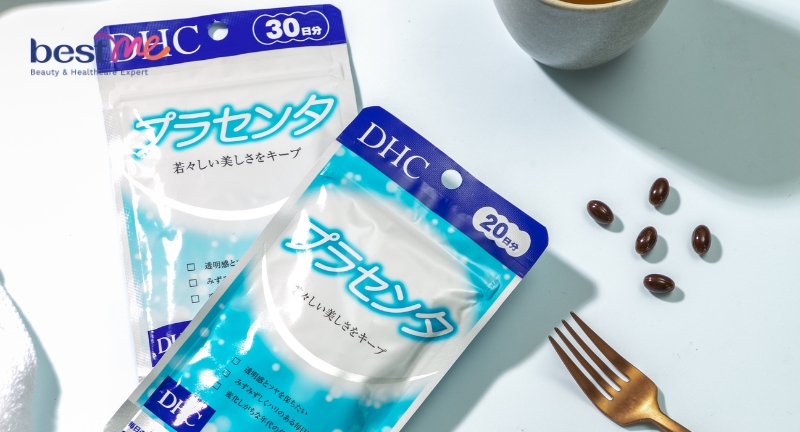 Review viên uống nhau thai heo DHC Placenta từ A to Z