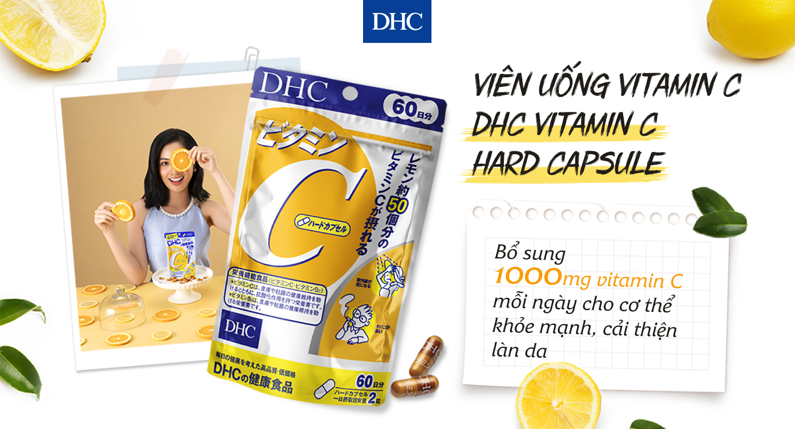 Khi nào là thời điểm tốt nhất để uống vitamin C của DHC?
