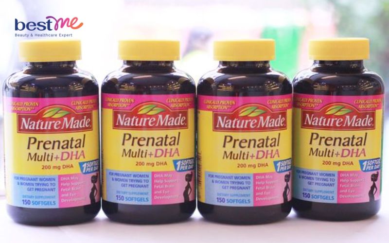 Review vitamin tổng hợp Nature Made Prenatal Multi + DHA cho bà bầu - 2