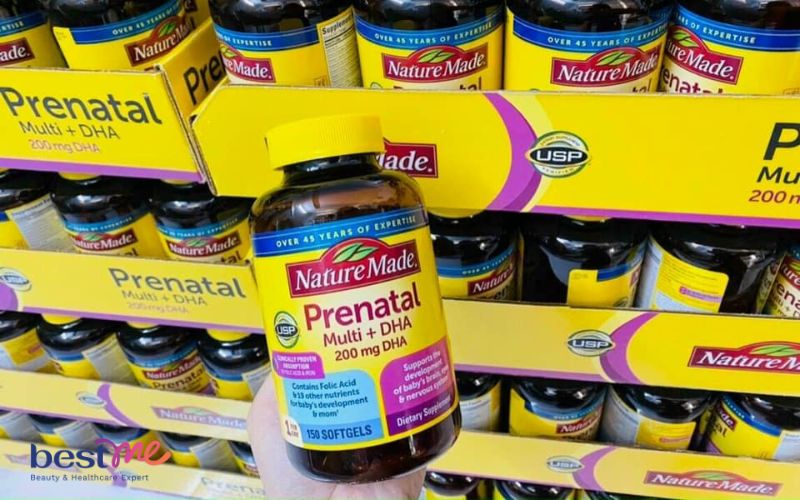 Review vitamin tổng hợp Nature Made Prenatal Multi + DHA cho bà bầu - 9