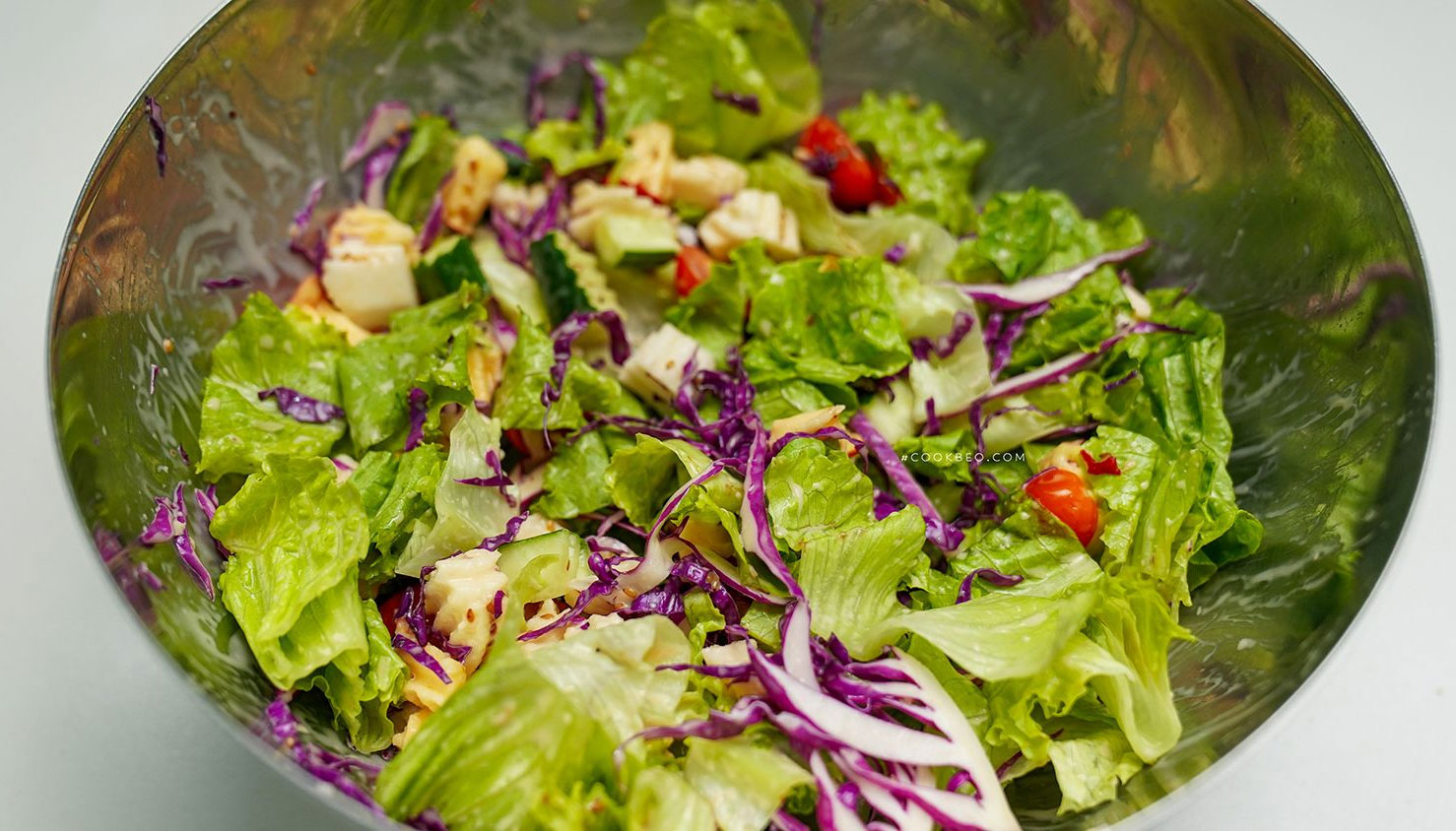 Cách làm salad vô cùng đơn giản