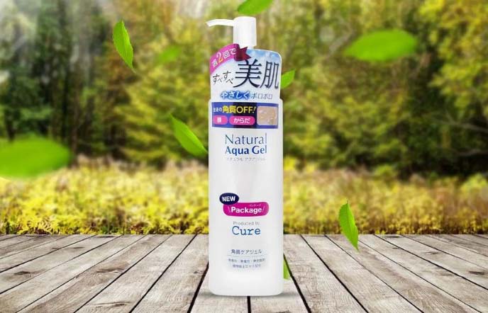Sản phẩm peel da của Nhật Cure Natural Aqua Gel