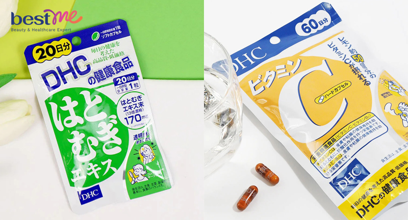  Viên uống trắng da DHC + vitamin C