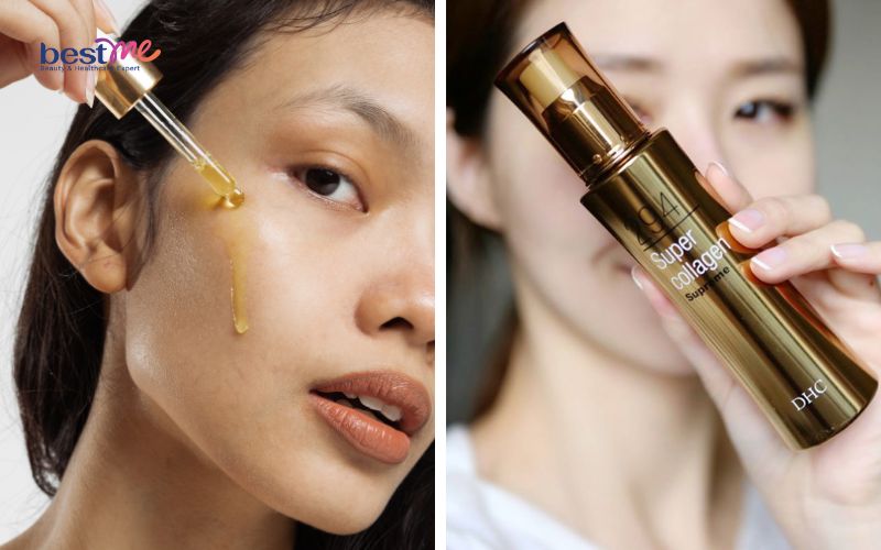 Tinh chất siêu collagen hỗ trợ chống lão hóa, dưỡng ẩm, mờ nếp nhăn DHC Super Collagen Supreme