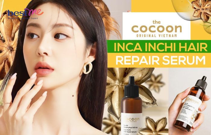 Serum dưỡng tóc Cocoon Sachi là sản phẩm giúp phục hồi tóc ưu việt