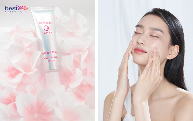 Serum dưỡng trắng da Senka White Beauty 35g