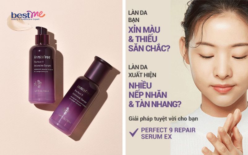 Serum chống lão hóa Innisfree Perfect 9 Intensive Serum