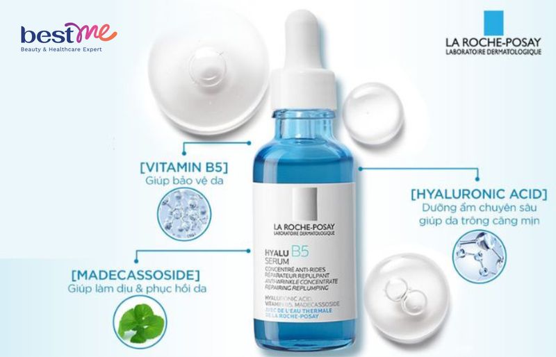 Thành phần sản phẩm Serum phục hồi da La Roche-Posay Hyalu B5