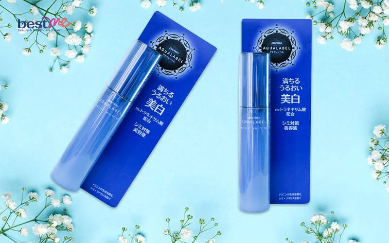 Dưỡng da trắng sáng với Serum Shiseido Aqualabel Bright White EX