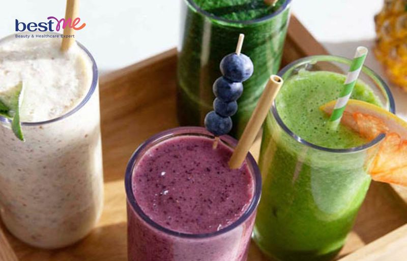 Thực đơn smoothie giảm cân 7 ngày