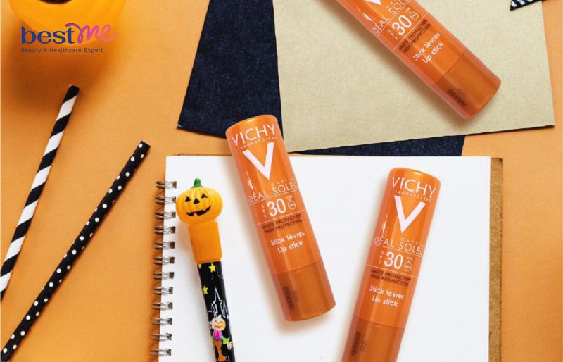 Review son dưỡng chống nắng không màu Vichy Ideal Soleil SPF30 Lip Balm