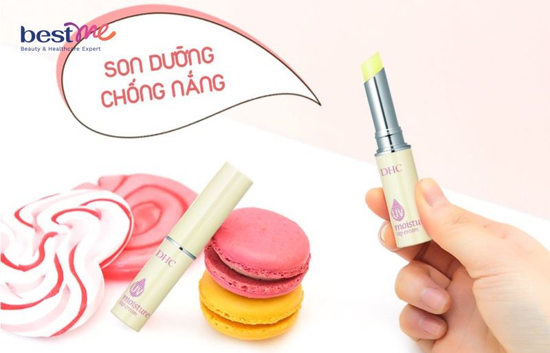 Son dưỡng chống nắng DHC UV Moisture Lip Cream SPF20
