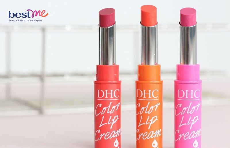 Review son dưỡng có màu DHC Color Lip Cream