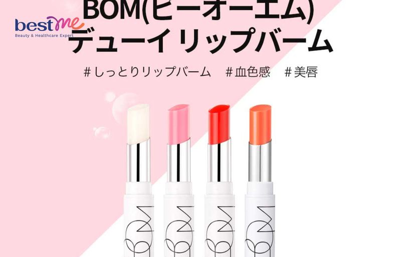 Son dưỡng có màu B.O.M Dewy Lip Balm