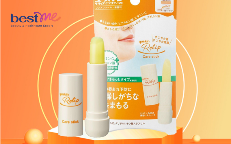 Son môi dưỡng ẩm của Nhật Yuskin Relip Lip Care Cream