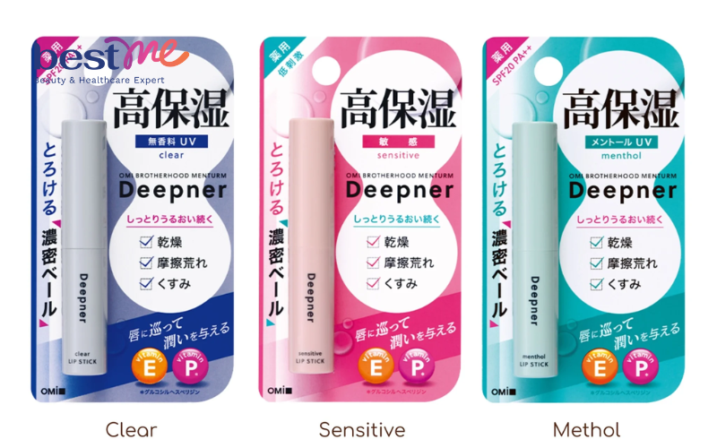 Son dưỡng trị thâm môi của Nhật OMi Brotherhood Menturm Deepener