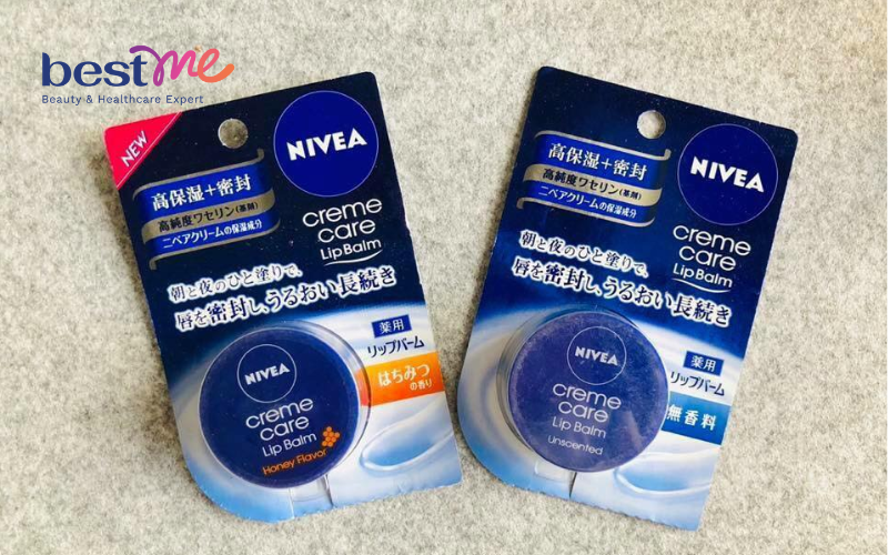 Kem dưỡng môi Nhật Bản Nivea Creme Care Lip Balm