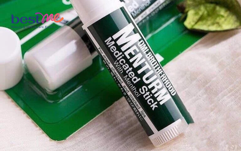 Son dưỡng môi OMi Menturm Medicated Stick