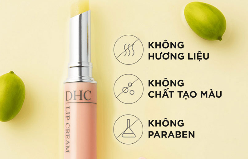 Thành phần của son dưỡng DHC Lip Cream