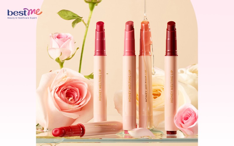 Son dưỡng màu trị thâm môi Nature Republic chiết xuất mật ong