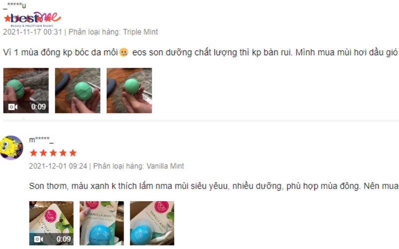 son-trung-duong-moi-eos-lip-balm-co-tot-khong-gia-bao-nhieu-5 Son trứng dưỡng môi EOS Lip Balm có tốt không? Giá bao nhiêu? - 5