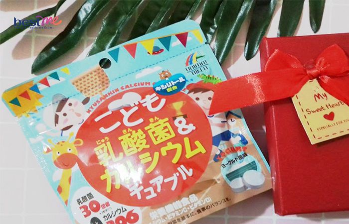 Kẹo bổ sung canxi tăng chiều cao cho bé Unimat Riken