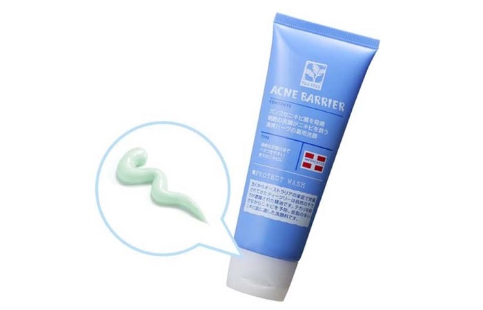Sữa rửa mặt trị mụn của Nhật cho nam Men's Acne Barrier Face Wash