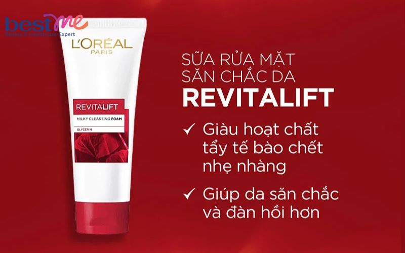 Sữa rửa mặt Loreal chống lão hóa