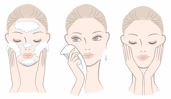 Sữa rửa mặt giúp làn da sạch bụi bẩn