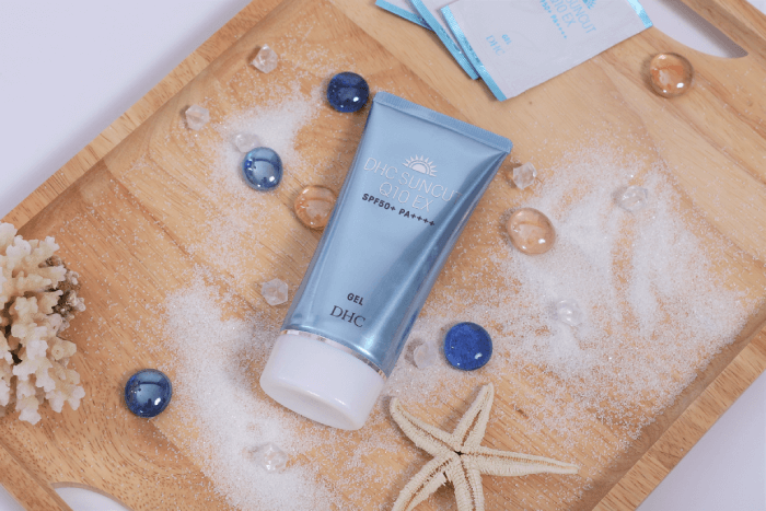 Gel chống nắng Suncut Q10 từ DHC phù hợp với da khô mụn 