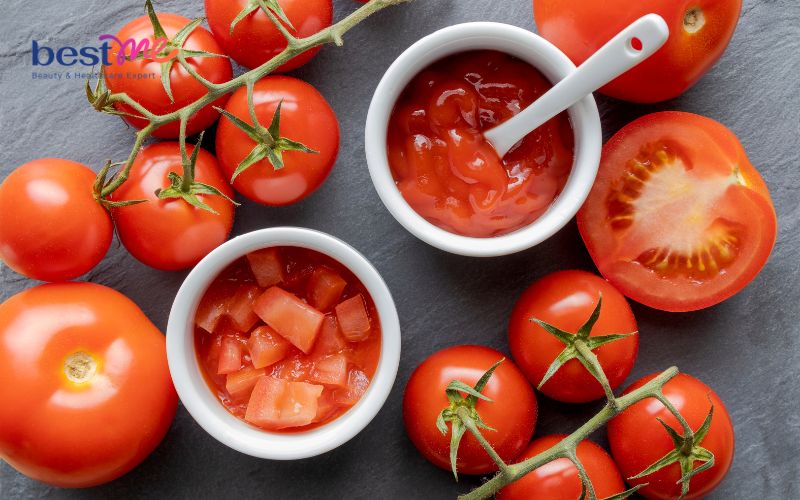 Tác dụng của cà chua đối với da mặt