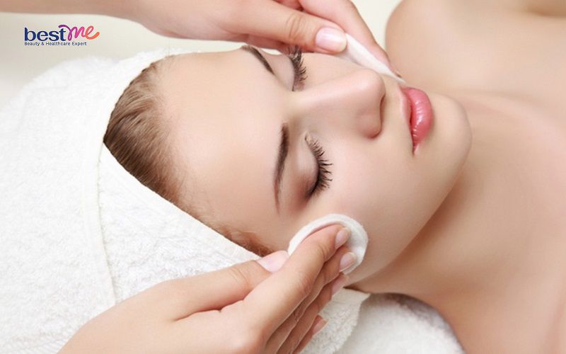 Làm sạch da sau quá trình cấy tảo