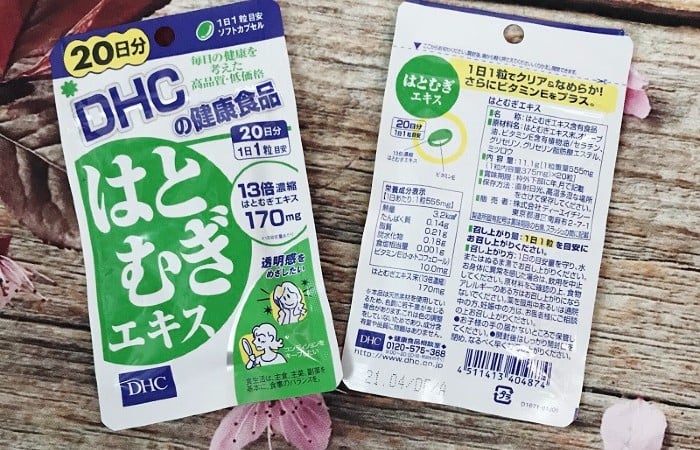 Viên uống trắng da Adlay Extract