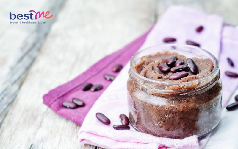 Tắm trắng bằng bột đậu đỏ