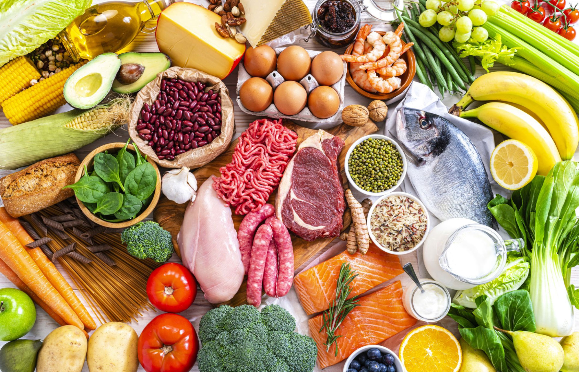Tăng cường protein và chất béo trong thực đơn ăn uống hằng ngày