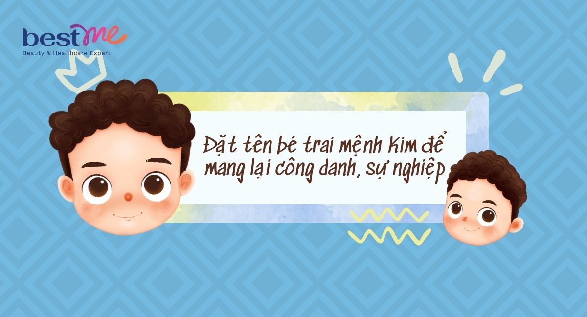 Đặt tên bé trai mệnh Kim để mang lại công danh, sự nghiệp