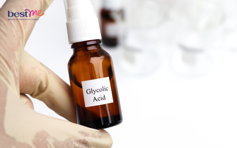 Glycolic Acid giúp làm thông thoáng lỗ chân lông, sáng đều màu da