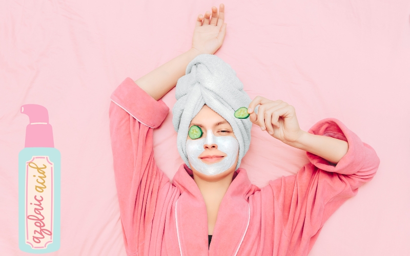 Thành phần mặt nạ làm trắng da Azelaic Acid làm sáng da cho da nhạy cảm