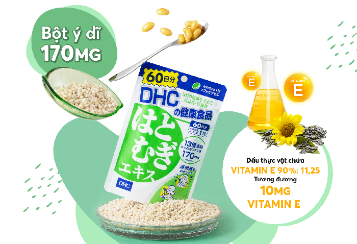 Thành phần viên sáng da DHC