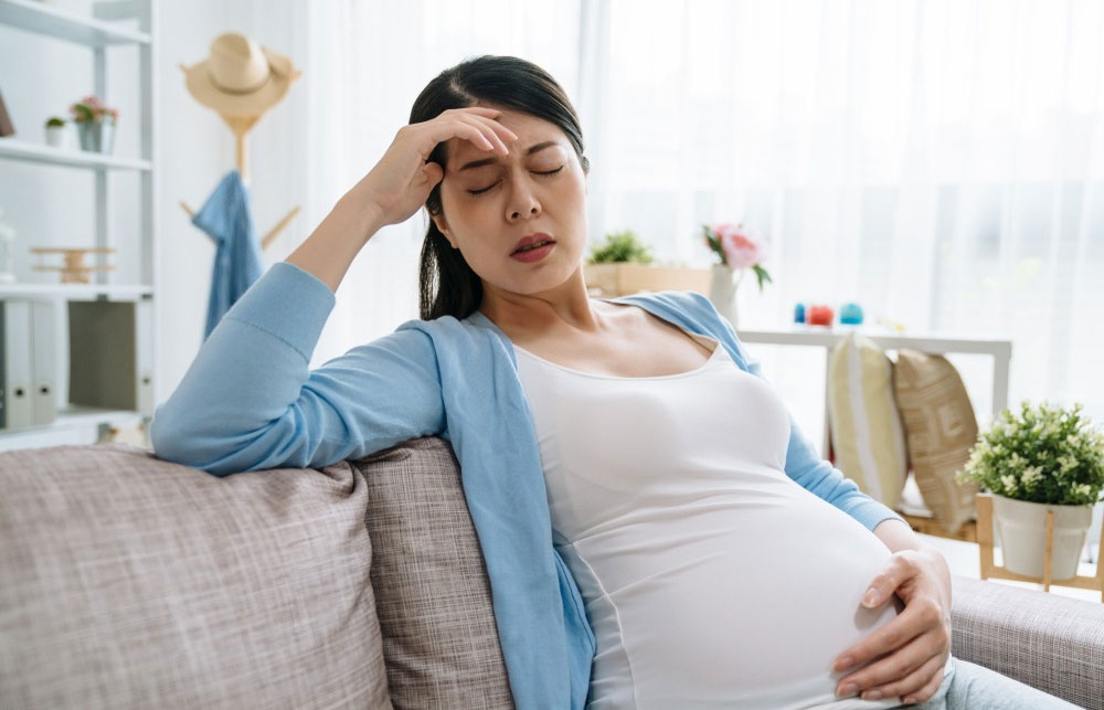 Mẹ bầu thiếu vitamin B12 dễ mệt mỏi trong thai kỳ