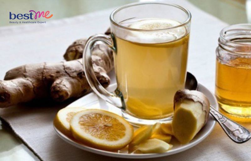 Chanh mật ong gừng là thức uống giúp làm ấm cơ thể
