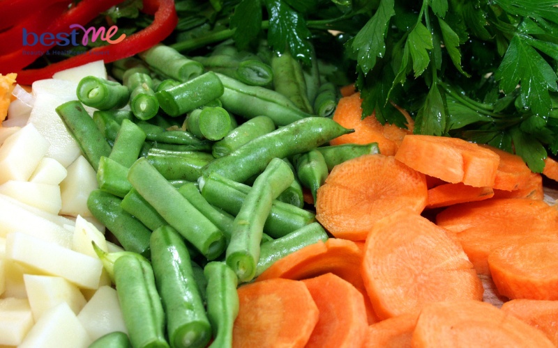 Chế độ GM diet không quy định về lượng rau củ mà bạn có thể tiêu thụ trong ngày thứ 2 giảm cân