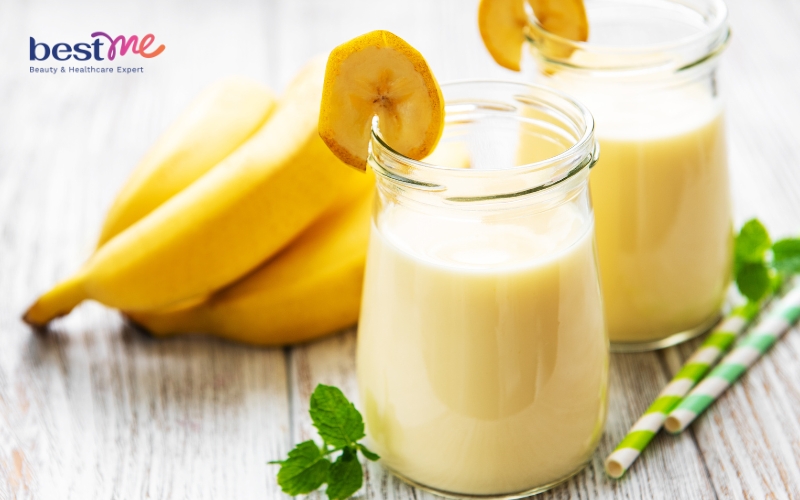 Menu diet gm ngày thứ 4 chỉ gồm chuối và sữa